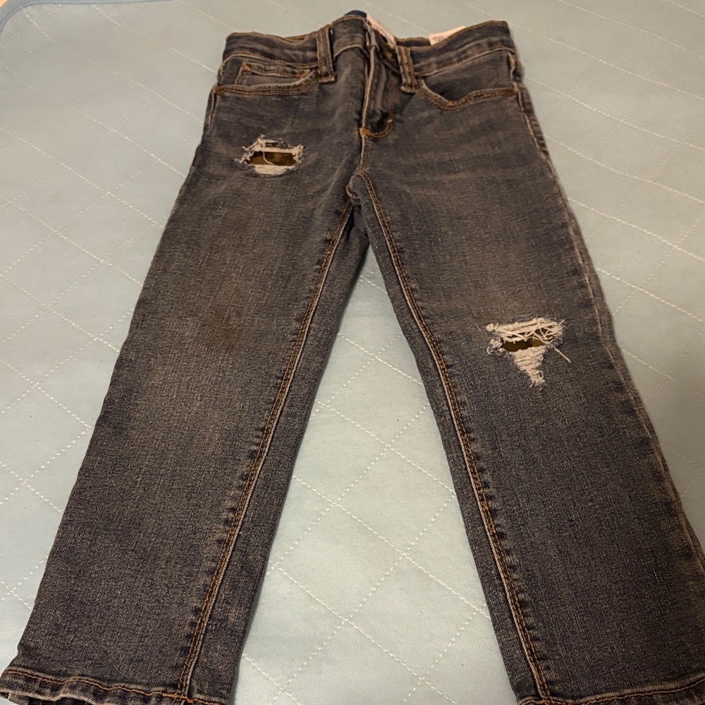 Old Navy Kids Distressed Jeans - Dark Blue
